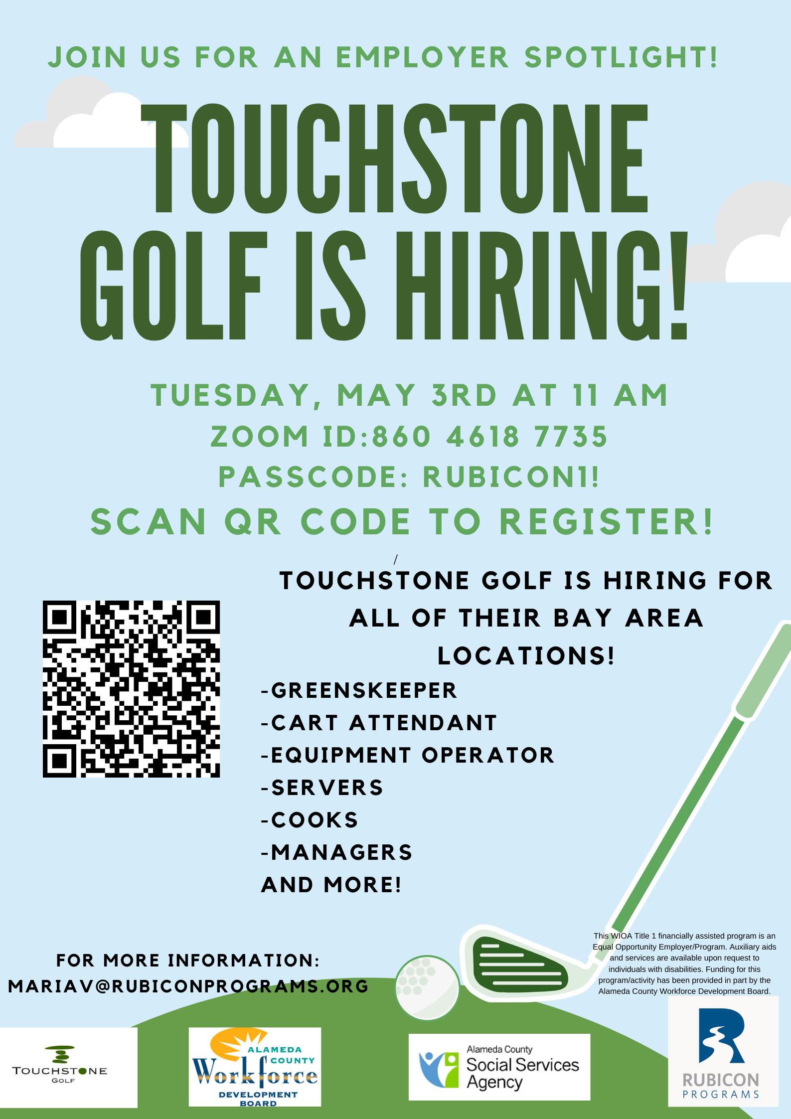 TouchStone Golf Spotlight Eden Area AJCC